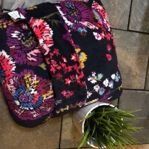 Vera Bradley fleece travel blanket